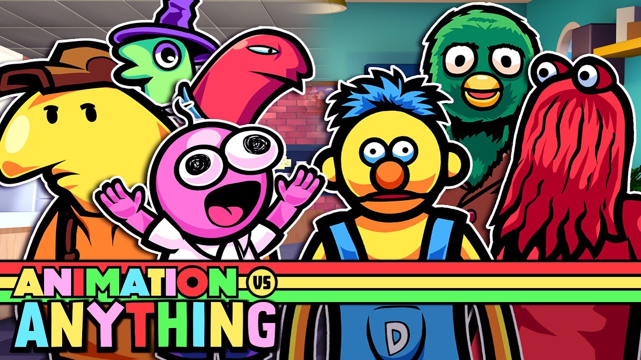 Smiling Friends vs Don't Hug Me I'm Scared - Animated Rap Battle