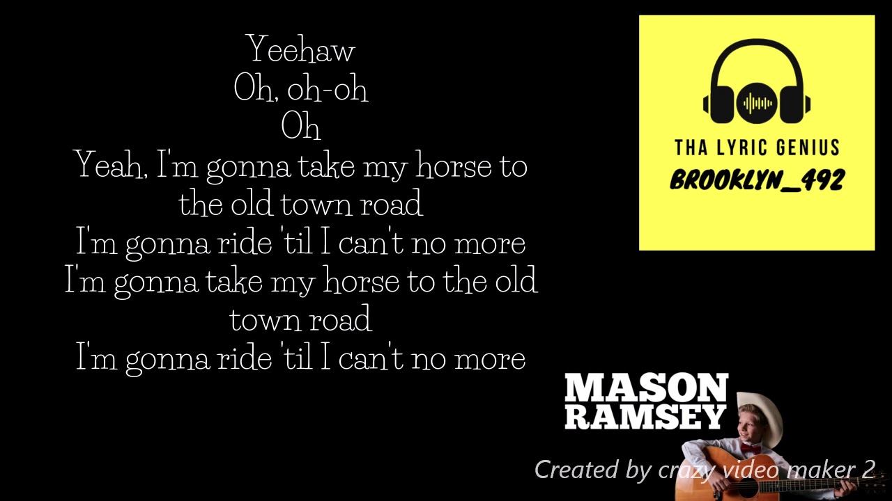 Mason Ramsey - Old Town Road Verse 🎶
