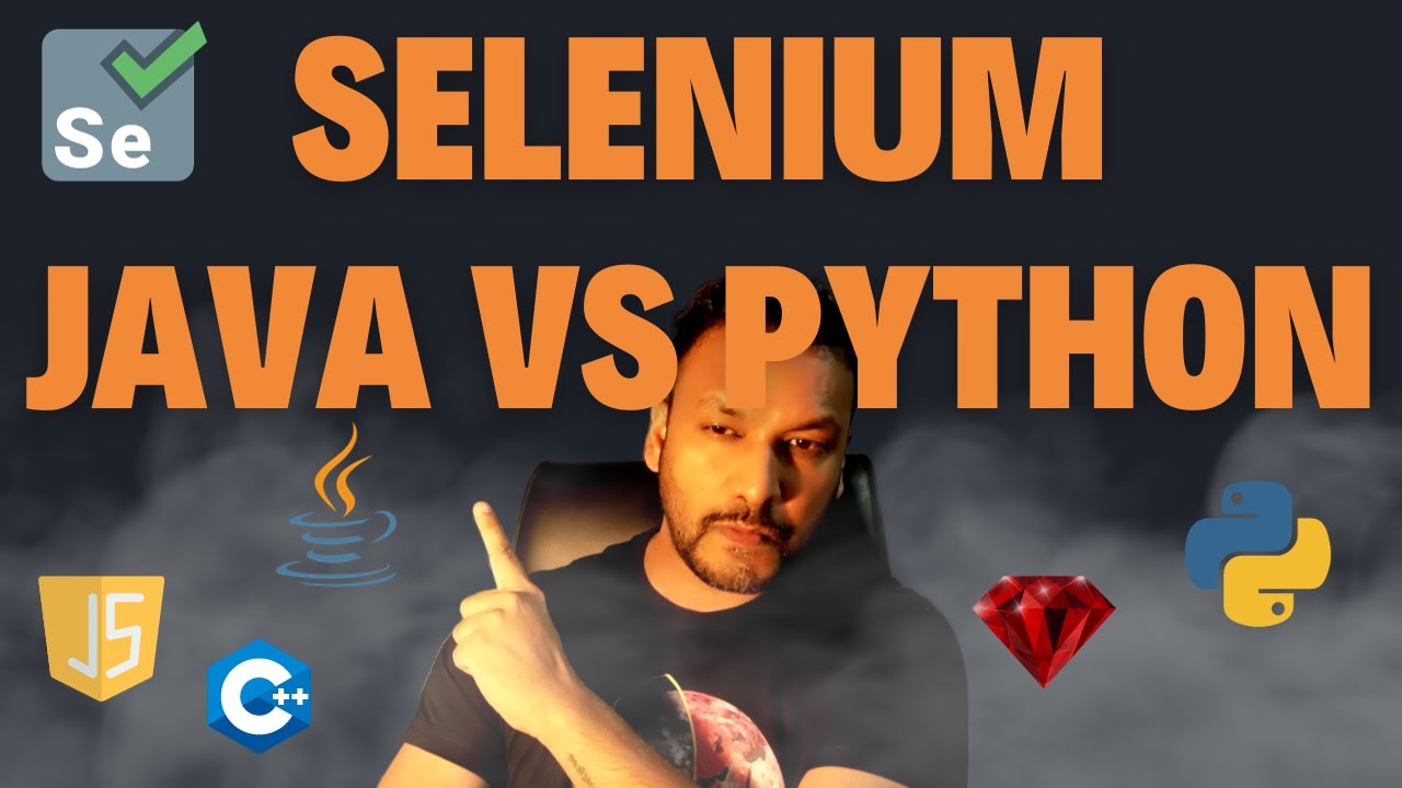 Selenium with Java v/s Selenium with Python
