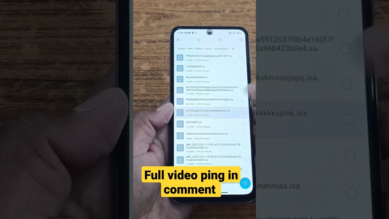 Secret Album File Repair