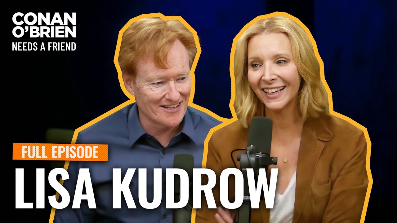 Lisa Kudrow (FULL EPISODE) | Conan O'Brien Needs A Friend