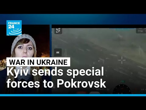 Ukraine sends special forces as Russia closes in on Pokrovsk • FRANCE 24 English