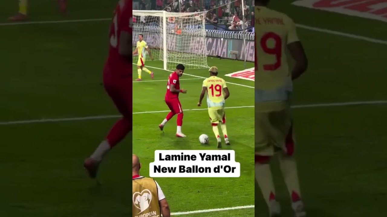 Lamine Yamal's Ballon d'Or Highlights 🇪🇸