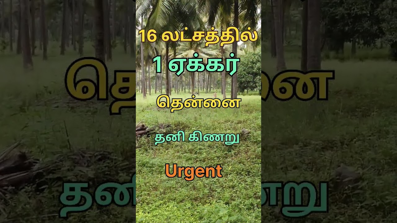 1 ஏக்கர் வெறும் 16 லட்சத்தில் விற்பனை! 🌱