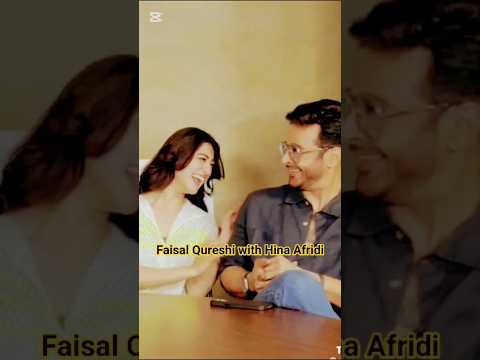 Faisal Qureshi & Hina Afridi in Raja Rani 🎬