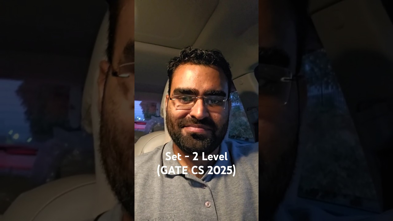 Set - 2 Level for GATE CS 2025 Preparation
