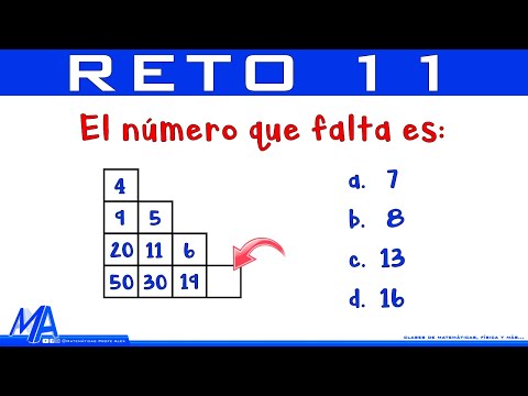 Retos matemáticos para pensar, recordar y aprender | Reto número 11