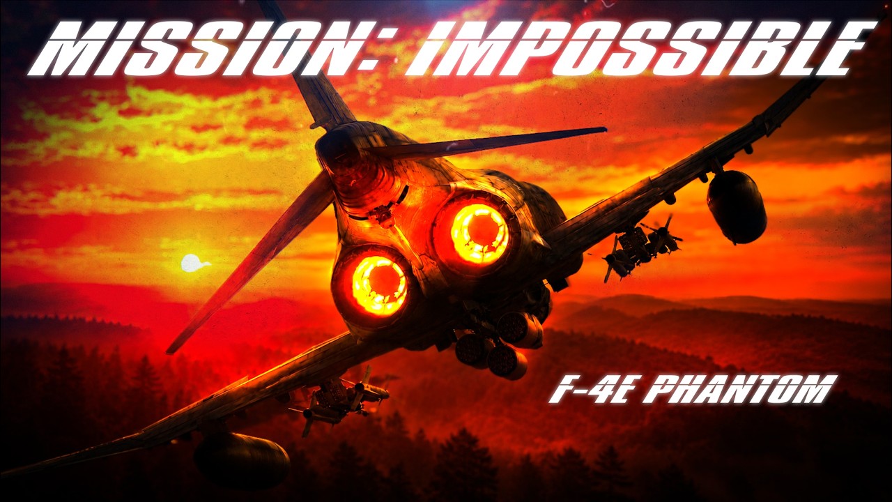 Behind Enemy Lines: F-4E Phantom Mission | DCS โ๏ธ