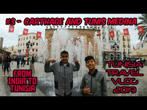 TUNISIA TRAVEL VLOG 🇹🇳| Part 3 of 8- Carthage and Tunis Medina