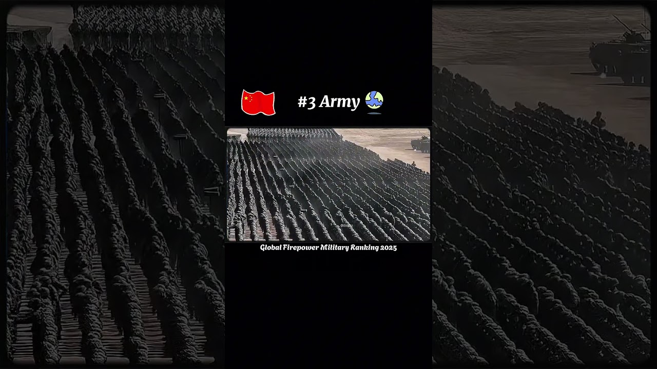 China's Rapid Rise to Top 3 Military Power by 2025 π¨π³