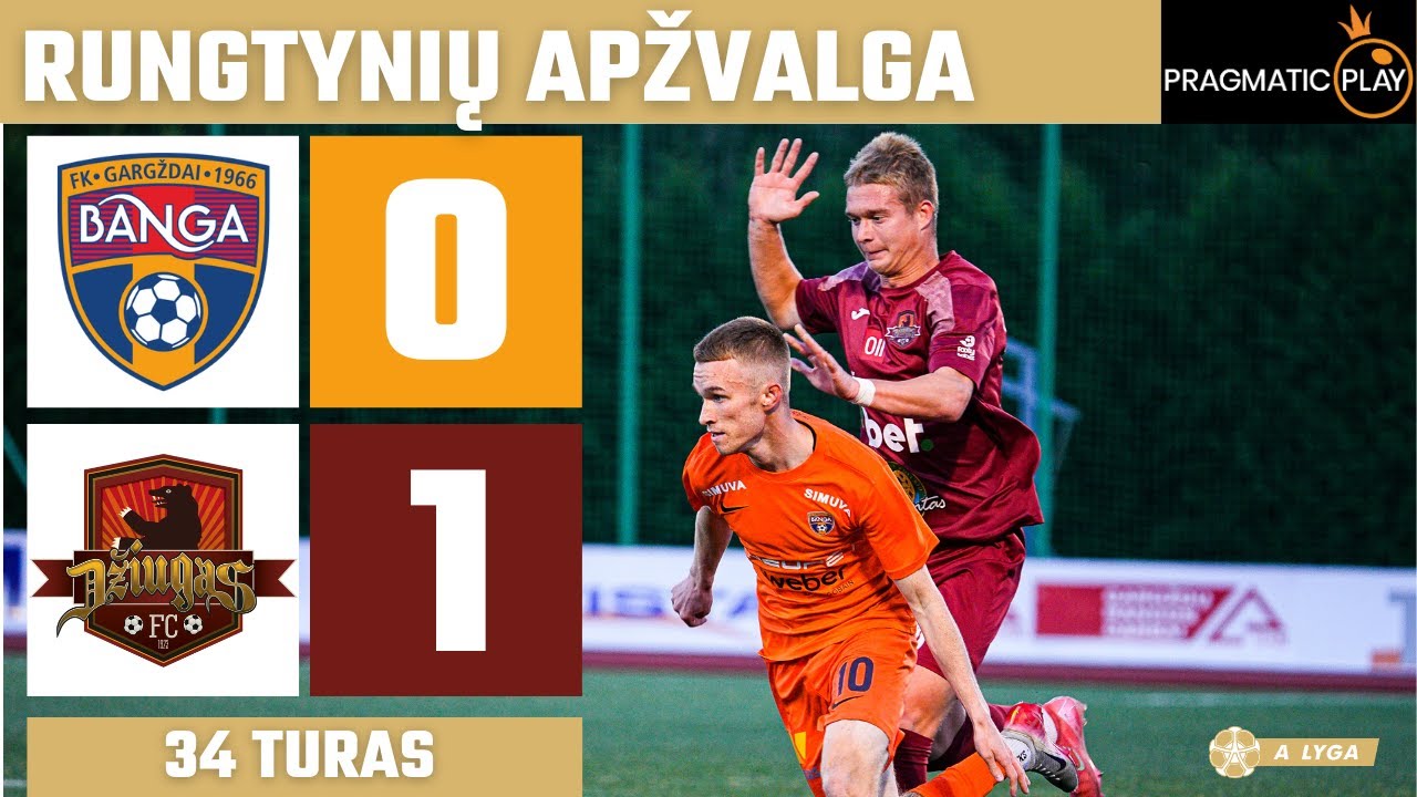 34 „Banga“ ir „Džiugas“ – įdomus A lygos susitikimas 2025 m. rugsėjį ⚽