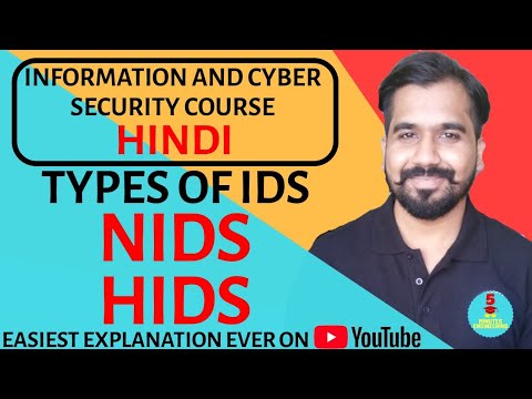 Types Of IDS : Network Based IDS (NIDS) and Host Based IDS (HIDS) Explained in Hindi