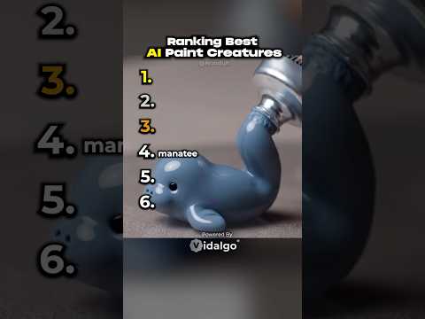Ranking The Best AI Paint Animals
