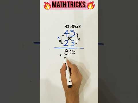45 × 23|#mathematics#math#mathshorts#maths#mathtricks#mathtrick