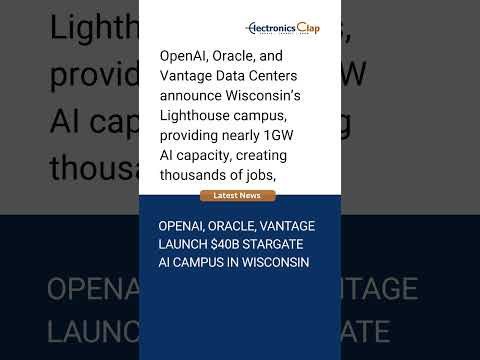 OpenAI, Oracle & Vantage Unveil 1GW AI Megacampus in Wisconsin ⚡ | The Midwest’s Digital Future #ai