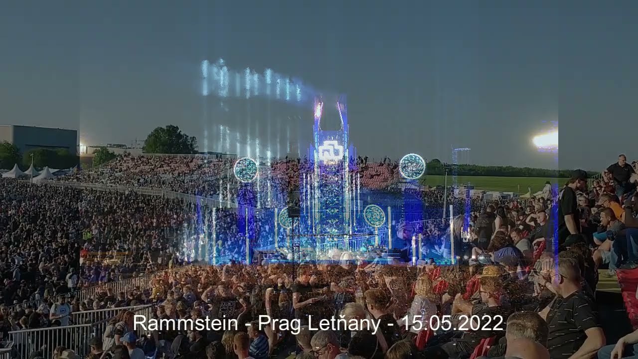 Rammstein Live in Prague at Letňany Airport – May 15, 2022 🎸