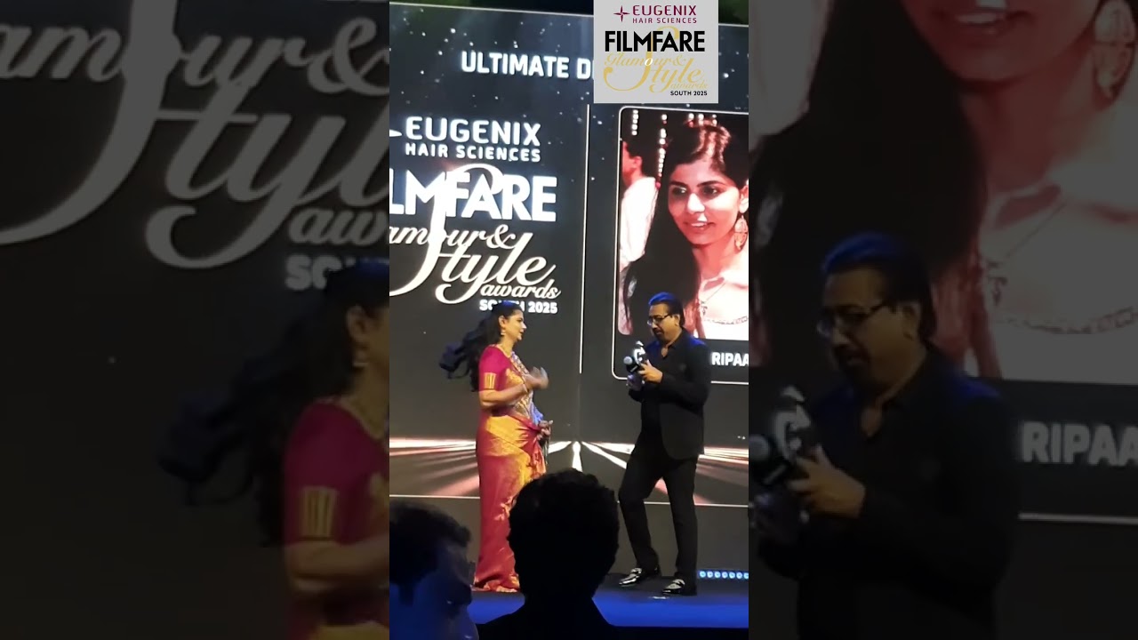 Chinmayi Sripaada Wins 'Ultimate Diva Singer' at Filmfare Glamour & Style Awards 2025! 🏆✨