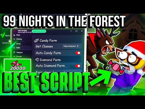 99 Nights In THE Forest Script (NO KEY) – BRING ALL ITEMS, Kill Aura, Auto Diamonds! (PASTEBIN 2025)