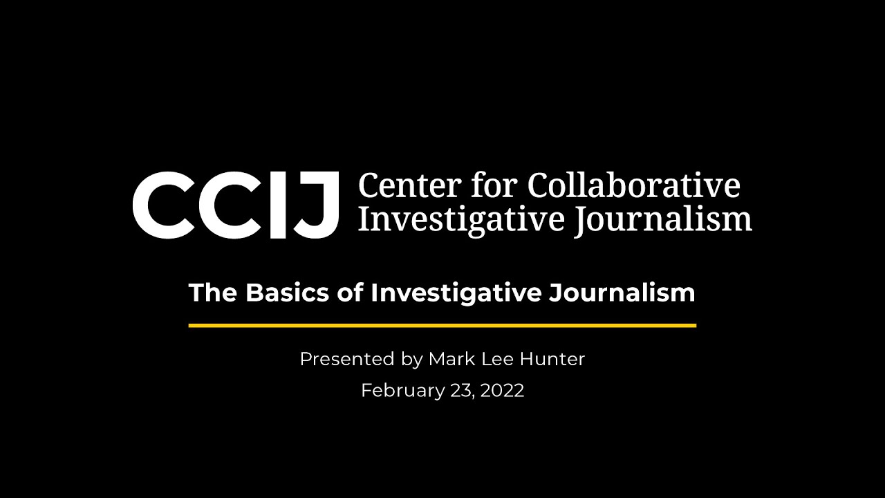 Master Investigative Journalism with Expert Mark Lee Hunter π΅οΈββοΈ