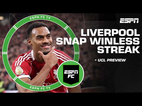 ‘NORMALITY BACK’ 😅 Liverpool end winless run vs. Aston Villa + Real Madrid UCL PREVIEW! | ESPN FC