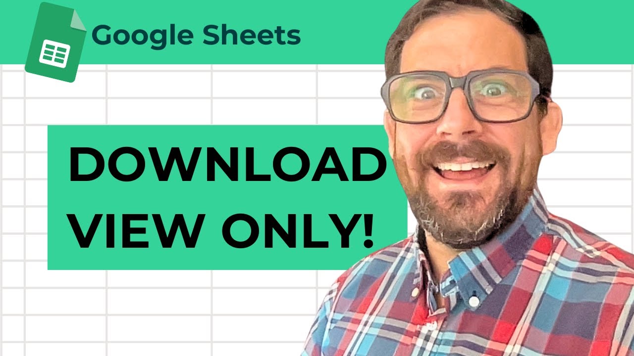 Download or View Protected Google Sheets 📄