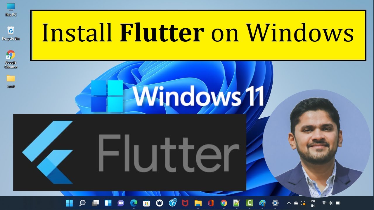 How to install Flutter on Windows 10/ 11 | Amit Thinks