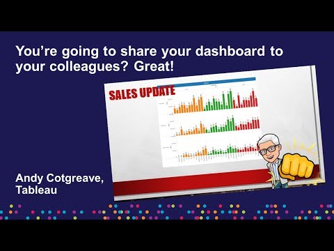 How to present your dashboard