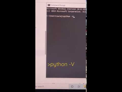 How to check python version from command prompt or Shell prompt