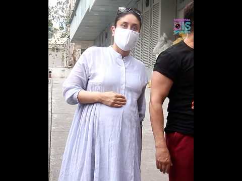 Kareena Kapoor Khan Spotted Flaunting Her Baby Bump with Karisma at a Mumbai Clinic 💖