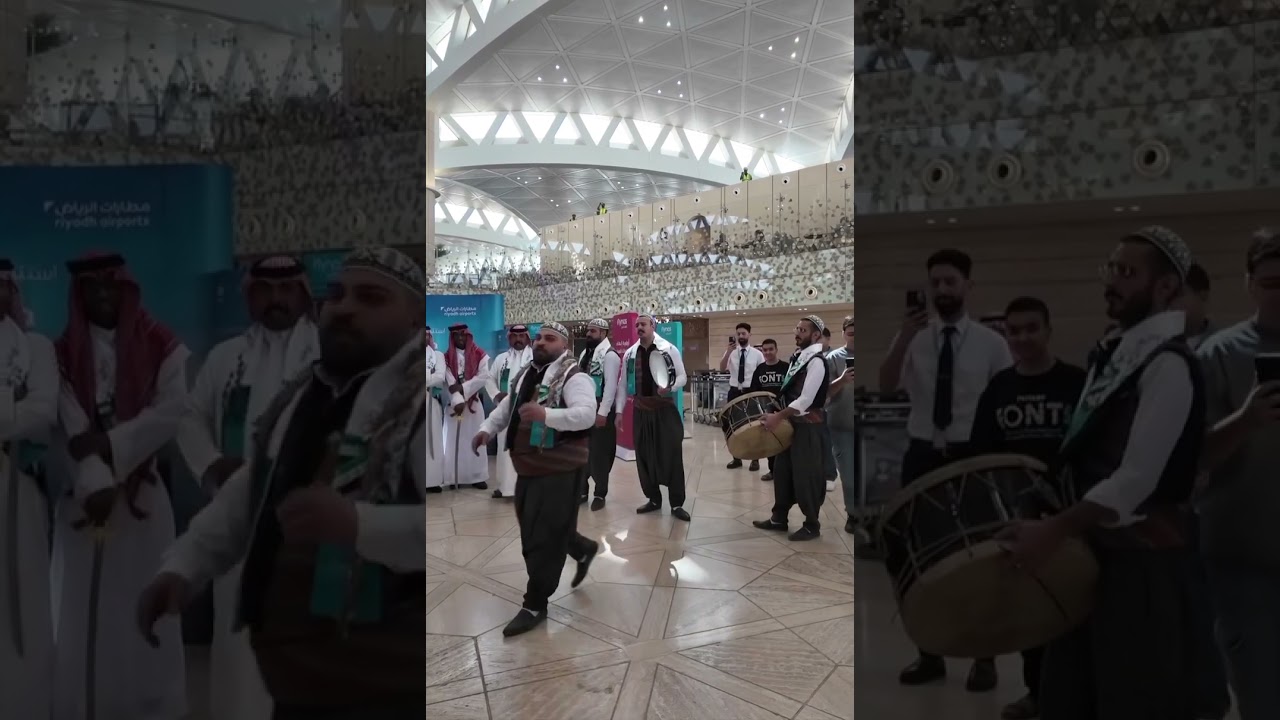 حفل تدشين أول رحلة مباشرة لطيران ناس من الرياض إلى دمشق ✈️