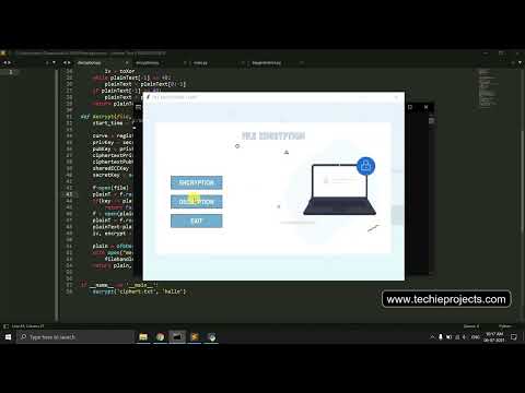 Encryption and Decryption Project using Python