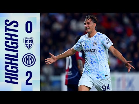 PIO'S FIRST SERIE A GOAL: WHAT A FEELING 🐥 | CAGLIARI 0-2 INTER | SERIE A 25/26 HIGHLIGHTS ⚫🔵