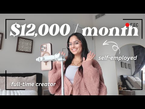 How I Make Money as a FULL-TIME Content Creator ЁЯдНЁЯУ╖ Brand Deals & My Income Streams