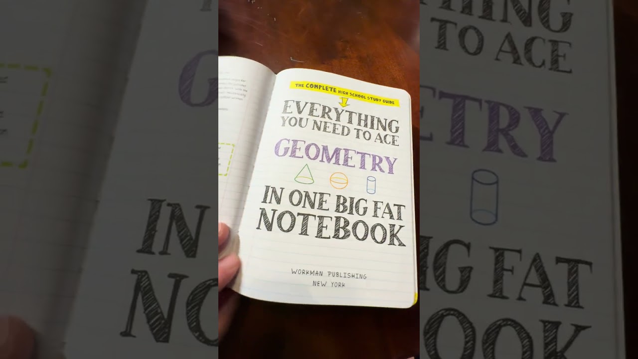 Everything You Need to Ace Geometry in One Big Fat Notebook