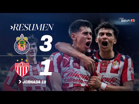 CHIVAS 3-1 NECAXA J10 | El Rebaño apaga al Rayo con gol de un debutante | Apertura 2025