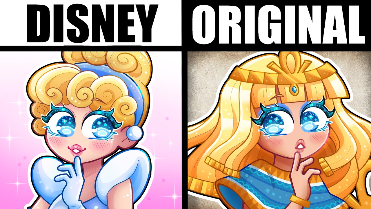 DISNEY PRINCESSES THEN VS NOW...π