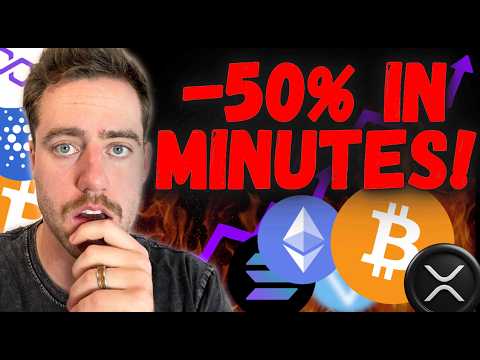 CRYPTO APOCALYPSE! WORST ALTCOIN CRASH IN HISTORY!! CARDANO, SUI, LINK, XRP DOWN 50% IN 20 MINUTES!