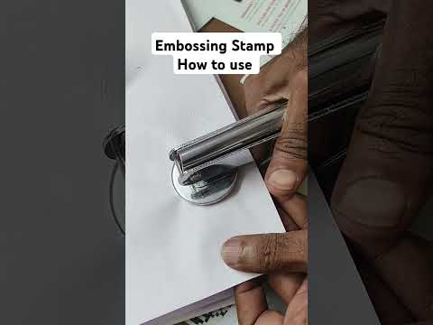 Embossing Stamp stainless Steel #embossingprint #steel #stamps #stampfactory