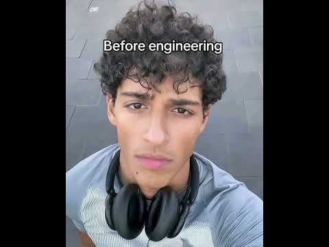 Engineering Students' before and after transformations.