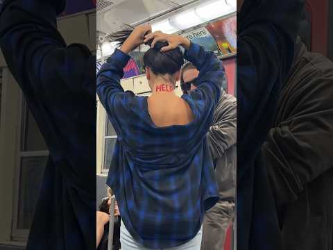 Strangers rescue girl on the Subway. Disclaimer: This video is made to spread awareness.