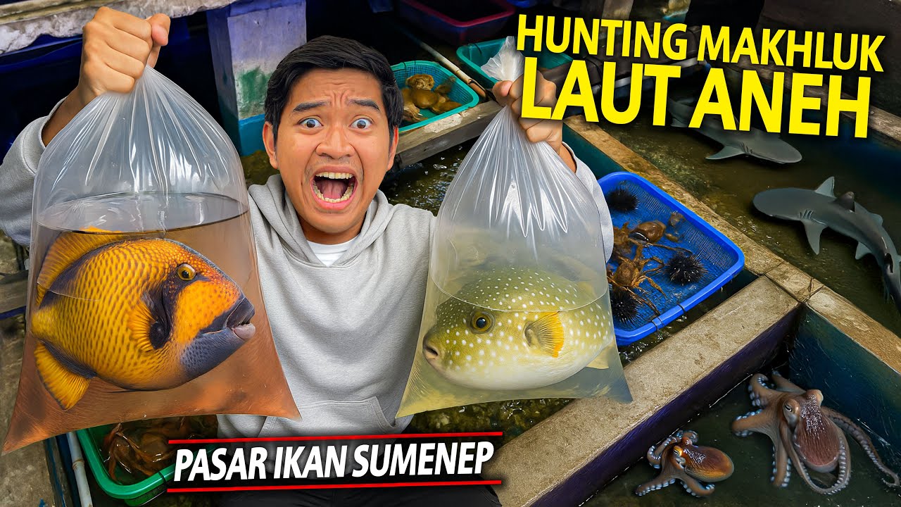 Hunting Makhluk Laut Aneh di Pasar Ikan Hias Jakarta π