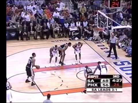 Tim Duncan Dominates in 2005 WCF Game 5 π