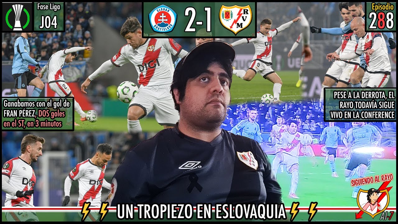 Slovan Bratislava vs Rayo Vallecano: Conf League 2025/26 ⚽