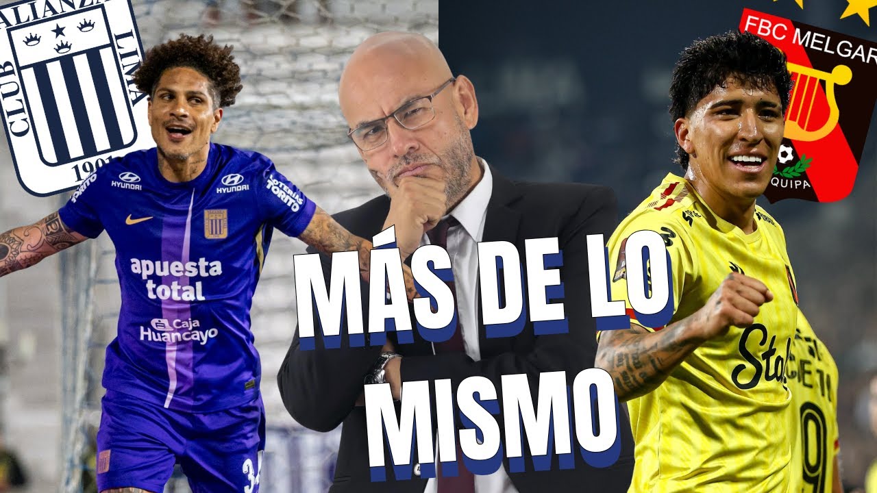 Empate Emocionante entre Alianza Lima y Melgar 2-2 ⚽