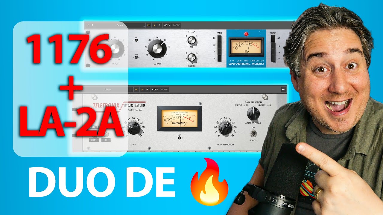 1176 Pourquoi le combo 1176 + LA-2A est-il si efficace pour le mixage ? 🎚️