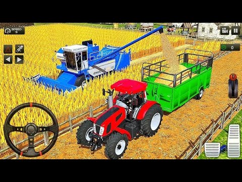 Real Tractor Farming Simulator 2025 ๐ Android Gameplay