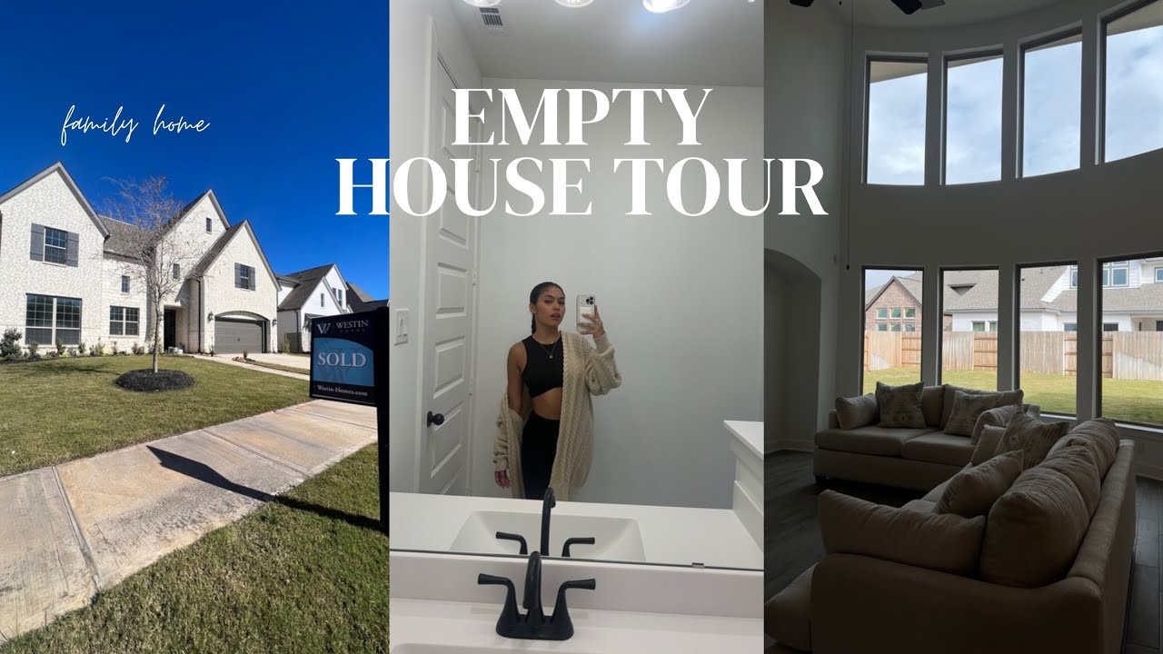 Empty House Tour of Family Dream Home 🏡