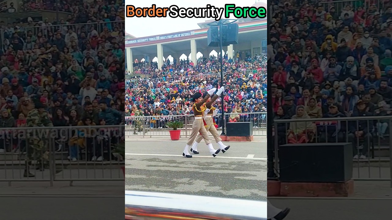 Women Parade at Wagah Border 🇵🇰🇮🇳