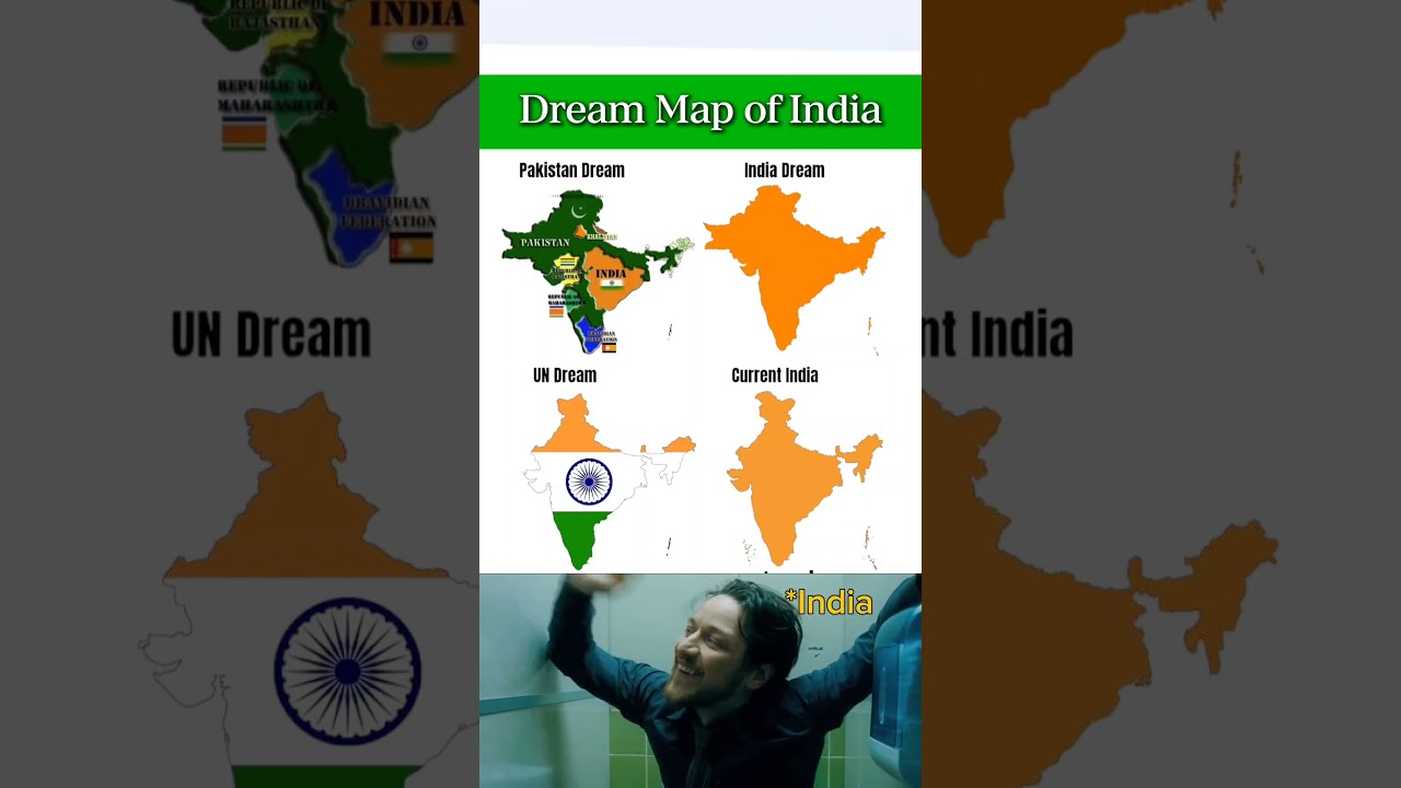 Dream Map: India, Pakistan & UN Vision 🌏