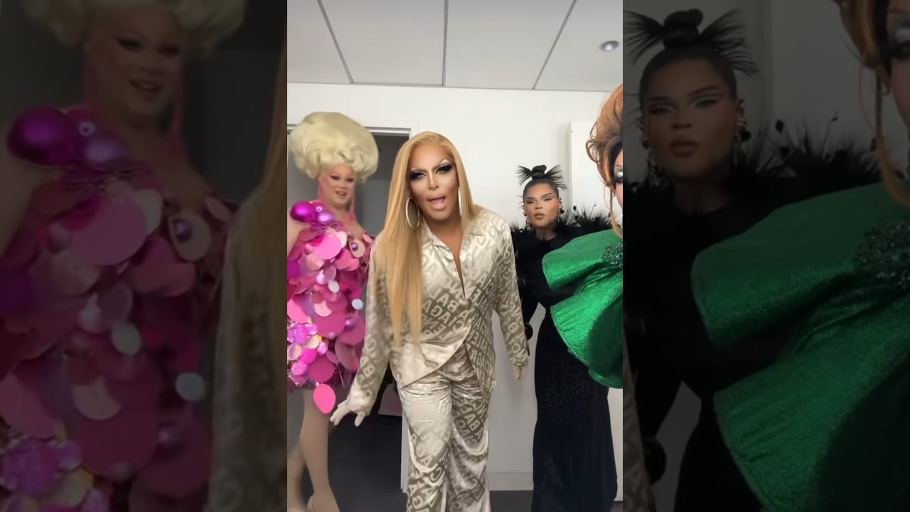 Behind the Scenes with Nina West, Roxxxy Andrews, Vanjie & Shannel at Day Two of RuPaul’s Drag Race All Stars 9
